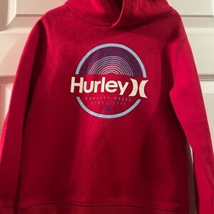 Hurley Vibrant Red Youth Hoodie